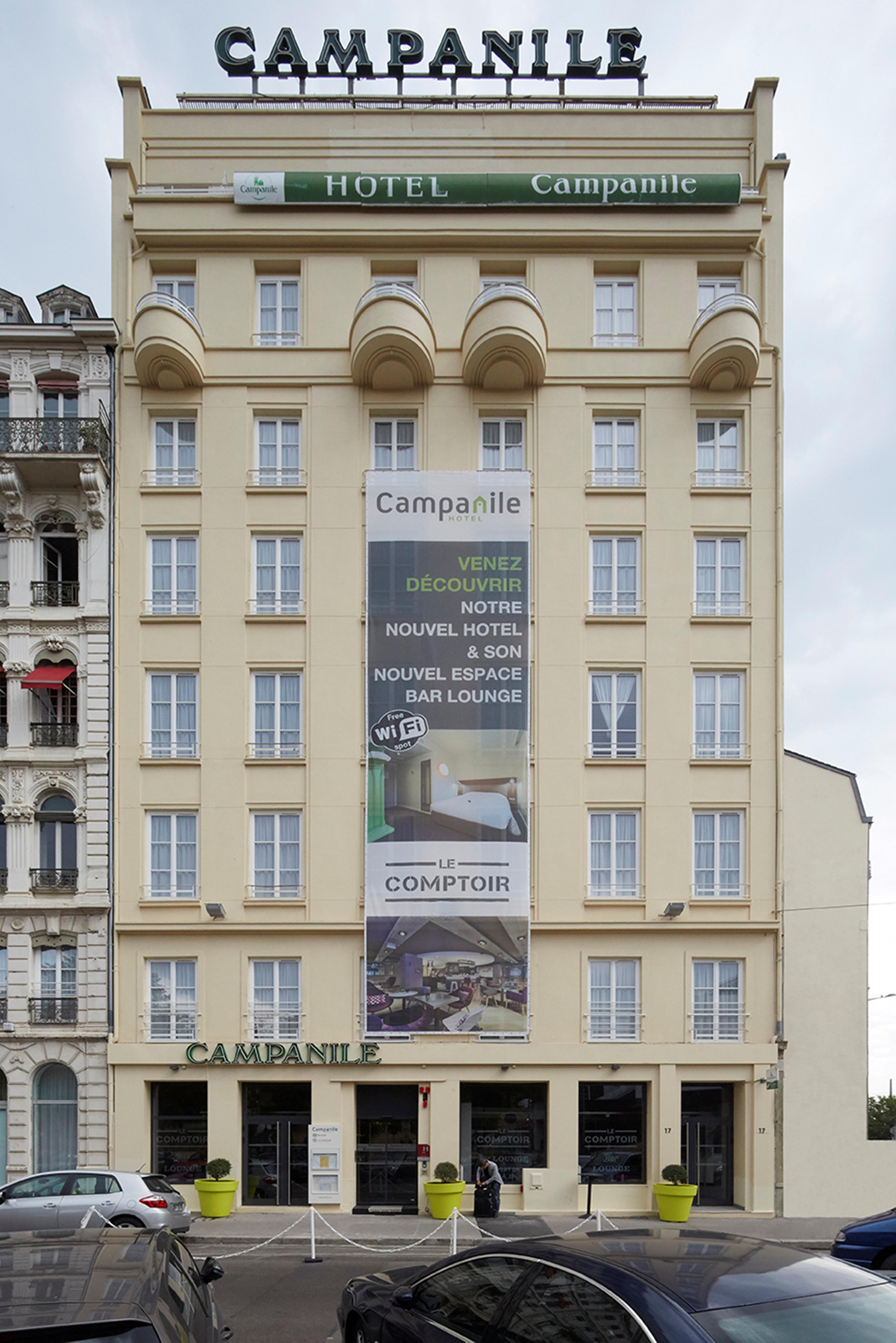 Hotel Campanile Lyon Centre - Gare Perrache - Confluence Exterior foto